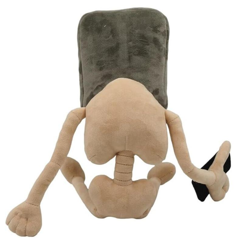 New Pot Hotspot Brainrot Plush Skeleton Stuffed Doll WiFi Phone Skull Figure Soft Creepy Toy Collectible Gift for Game Fans Halloween Home Party Decor