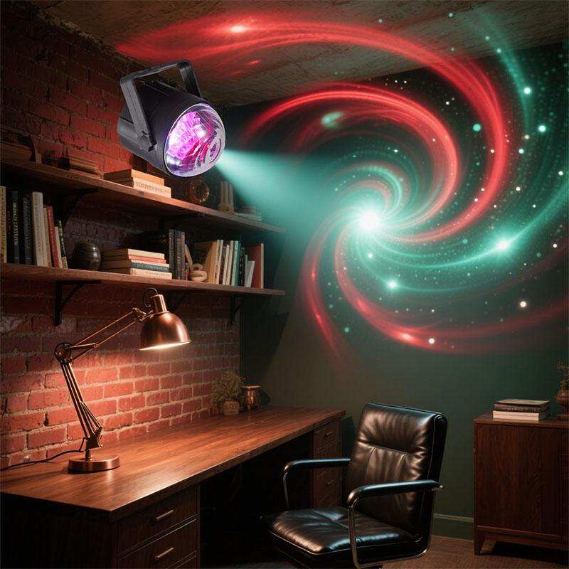 Colorful Stage Dj Club LED Disco Lights Remote Control Rotating Crystal Magical Ball Strobe Party Lights for Bar Party Club