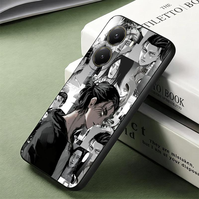 A-Attack On T-Titan Anime Soft Phone Case for Xiaomi Poco X5 X6 X7 X8 Pro Max X3 F7 F8 Ultra M8 M7 M6 M5 Redmi 15 15C 14C 13C 12