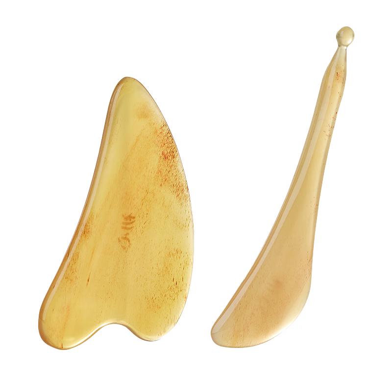 

Pure Sheep Horn Guasha and Acupressure Tool Set