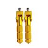 8mm Universal Pedals Folded Footrest Footpeg Compatible For Motorcycles Bicycles Electric Vehicles Mopeds Karts Scooters Parts