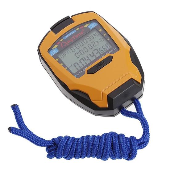 Professional Digital LCD Referee Running Sport Timer Counter Stopwatch Alarm