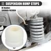 Motoforti Car Rubber Front Rear Suspension Bump Stop No.1349805/1923654 White 1 Piece