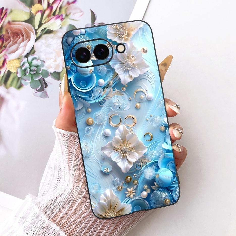 Für Google Pixel 9 Pro Hülle Niedlicher Löwe Mode Bemalte Abdeckung Weiche TPU Handyhülle Für Google Pixel 9A Pixel9 Pro Rückseite Fundas