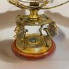 45.72 Cm Brass Armillary Nautical Brass Sphere Globe Engraved Armillary Globe Working Compass In Wooden Base