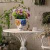 Face Planter Colorful Resin Abstract Face Planter Pots With Rose Eyes Quirky Succulent Planter For Indoor Outdoor Plants Flower