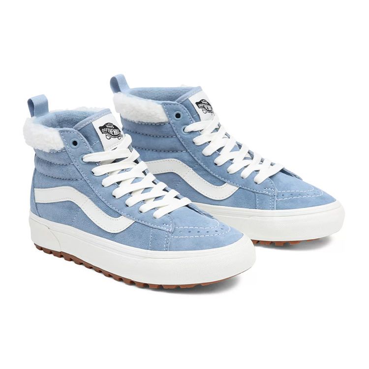 Vans Sk8-Hi MTE-1 Semsket Sherpa - Ashley Blue Unisex joggesko VN0A5HZYBD2