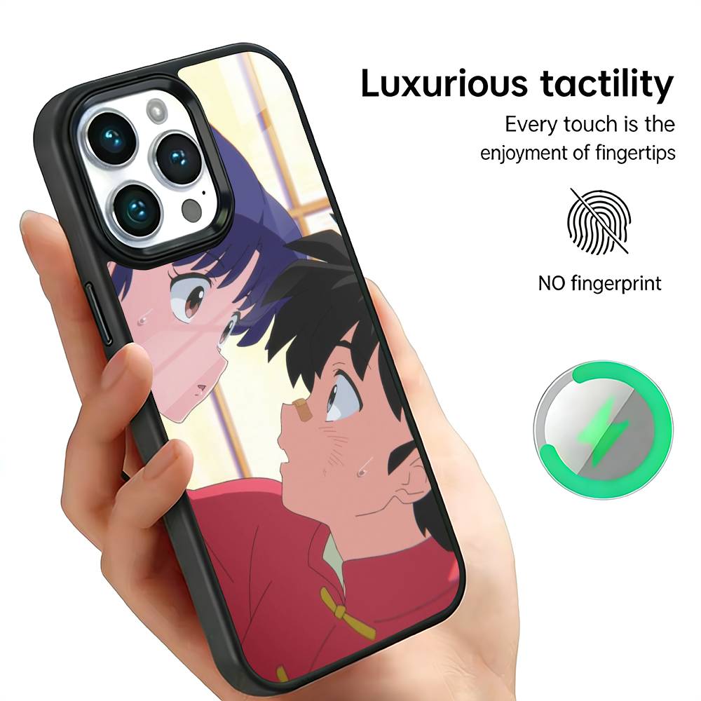 R-Ranma1 2 Phone Case For iPhone17,16,15,14,13,12,11 Plus,Pro Max, New Magnetic Wireless Charging