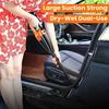 High Power Handheld Vacuum Cleaner Dry Wet Dual Use Car Interior Vacuum  Small Cars