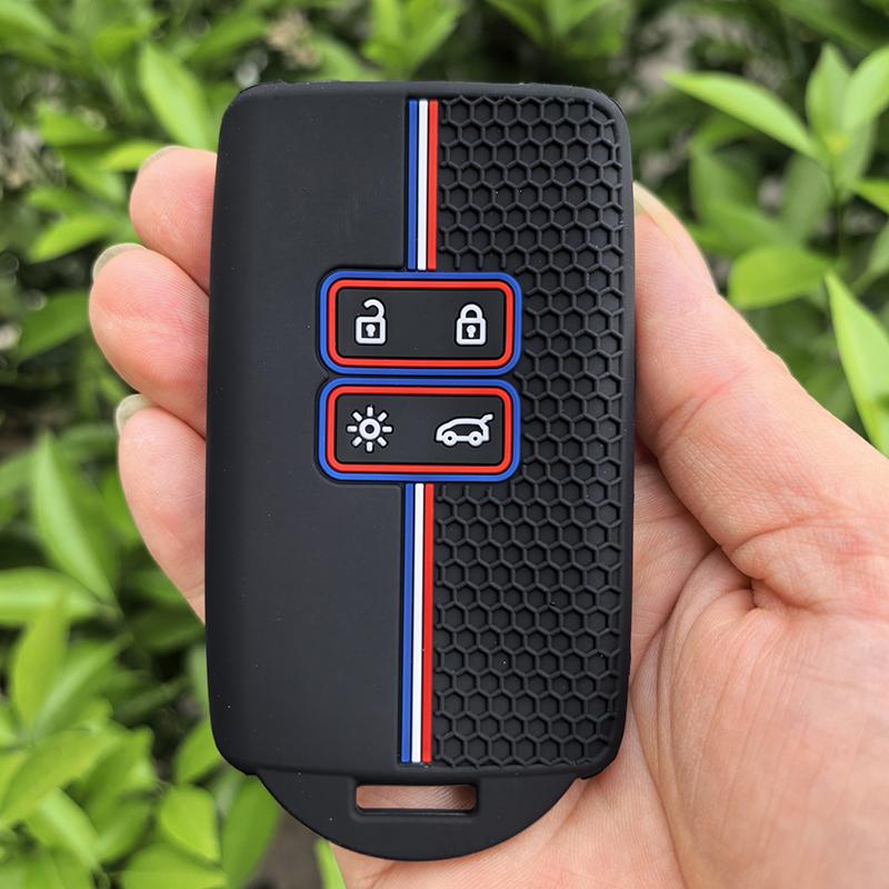 

For Renault Koleos Captur Kadjar Megane Clio Talisman Scenic Arkana Zoe Silicone Car Key Case Cover Shell Fob For Dacia Sandero