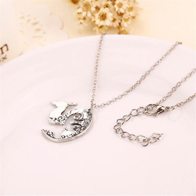 2 pcs/pair romantic fashion black camel Pendants Necklaces with elk deer necklace Exaggeration Lover Necklace Jewelry? (Color: Black)