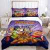 Scooby-Doo Mystery Solvers Beddengoed Set Dekbedovertrek Cadeau voor Slaapkamer, Bevat 1 Overtrek en 2 Kussenslopen, Geen VullingB333
