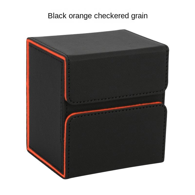 100+ Trading Card Deck Case Leather Magnetic Closure Card Storage Box Magic Card Protectors Fit for YuGiOh MTG Sport Cards