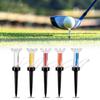 5Pcs Golfs Tees Driver Training Accessory Standard Golfs Tees Castles Golfs Tees Golfs Holder Base Golfs Support Tees