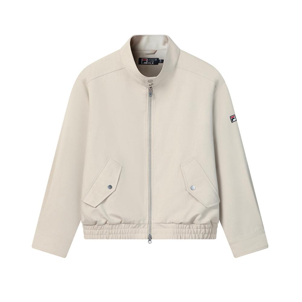 

FILA Heritage Fashion Personality Trendy Minimalist Classic Retro Casual Versatile Comfortable Loose Woven Jacket Men jackets F11M628715FIV L