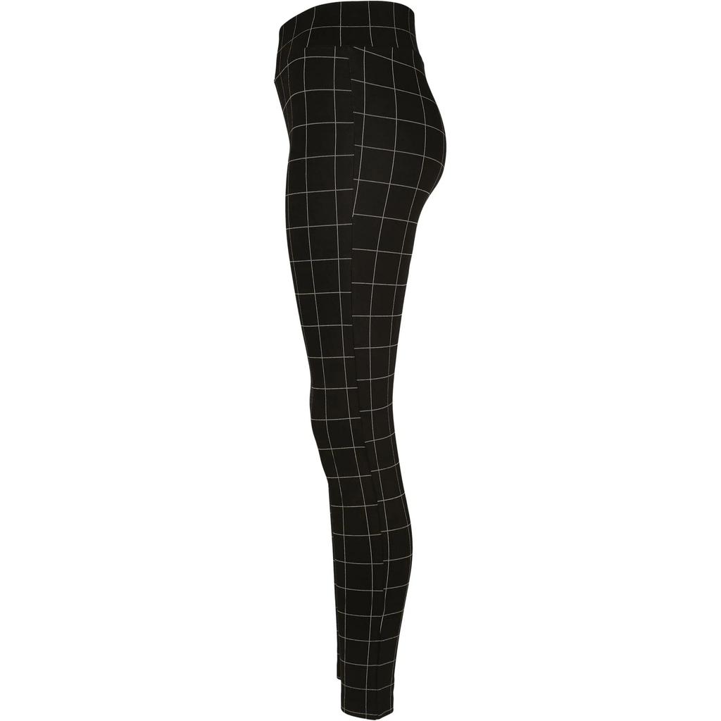Urban Classics Womens/Ladies Checked High Rise Leggings