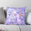 Figment Epcot Collage Square Pillowcase Polyester Linen Velvet Creative Zip Decor Throw Pillow Case Sofa Cushion Case
