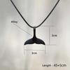 Mermaid Tail Pendant Necklace With Alloy Material For Ocean Conservation Enthusiasts