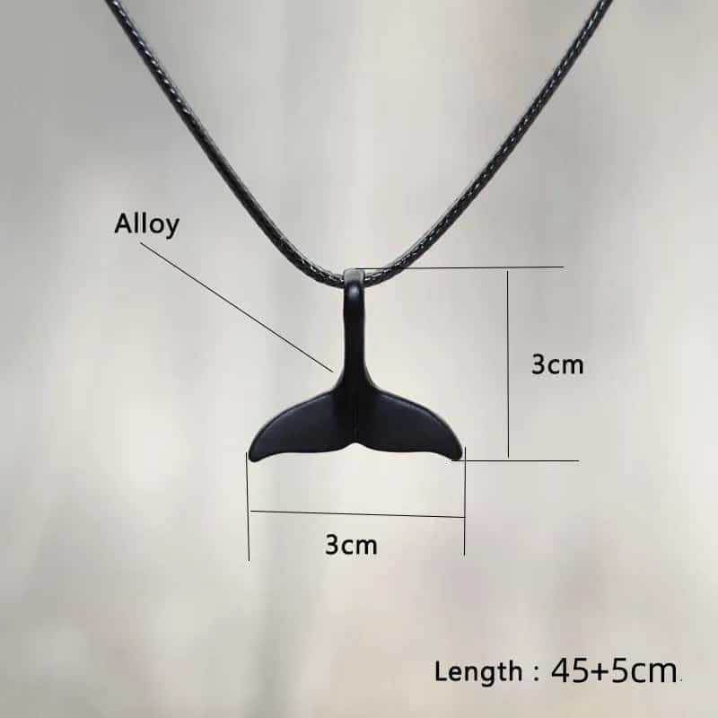 Mermaid Tail Pendant Necklace With Alloy Material For Ocean Conservation Enthusiasts