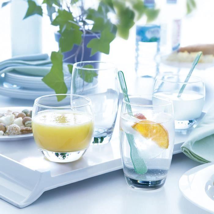 Verre - Luminarc - Salto - Transparent - 320 Ml - 24 Unités - Recyclable