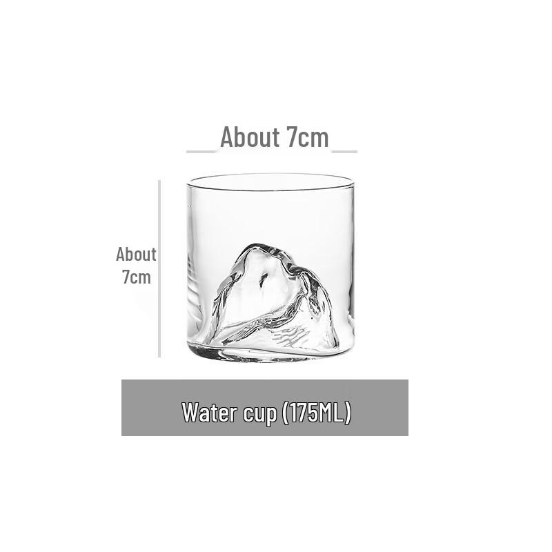 Shangqi Mount Fuji Lightweight Borosilicate Glass Cup