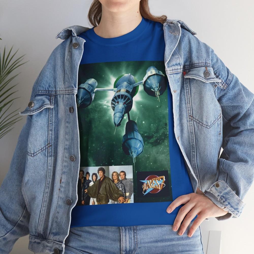 Blake's 7 TV Series (1978) T-Shirt Sci-Fi Fantasy Spaceship