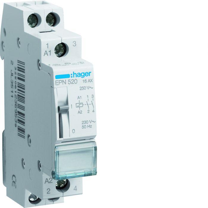 Telerupteur Bipolaire 2F Hager