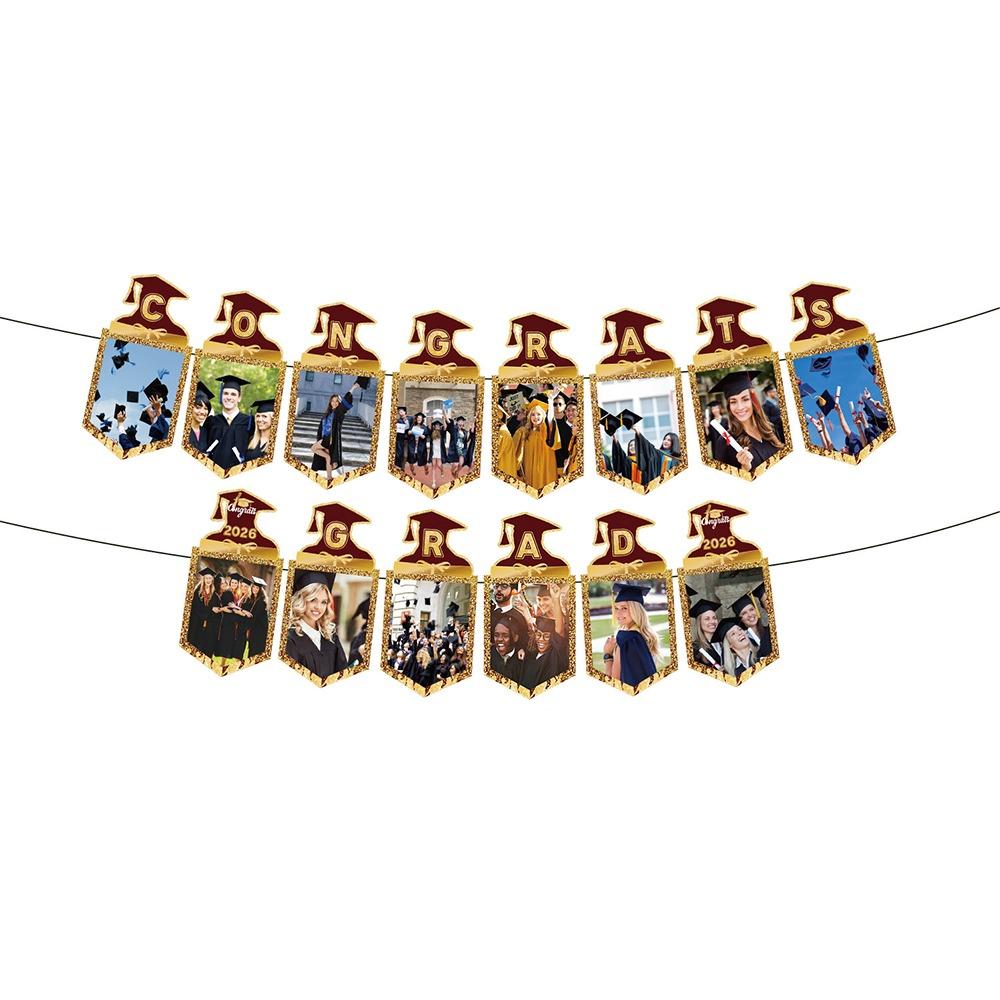 Celebrate Congrats Grad Banner Graduation Season Graduation Photo Props  Graduation Ceremony