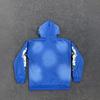Felpa con zip Streetwear Stampata Giacca Casual Uomo Donna Vestibilità Larga Manica Lunga
