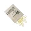 100Pcs Dental Yellow Elastomer Latex Rings Braces Rubber Bands Non-Toxic 3.5Oz for Orthodontic Treatment