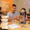 DIY Electric Elevator Lift Model Science Teaching Experiment Preschool Learning Toys