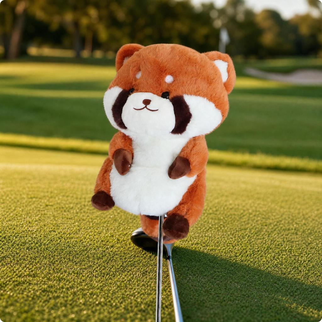 Soft Knitted Driver Cover 3D Creature Golf Head Snug Fit Animal Headcover for