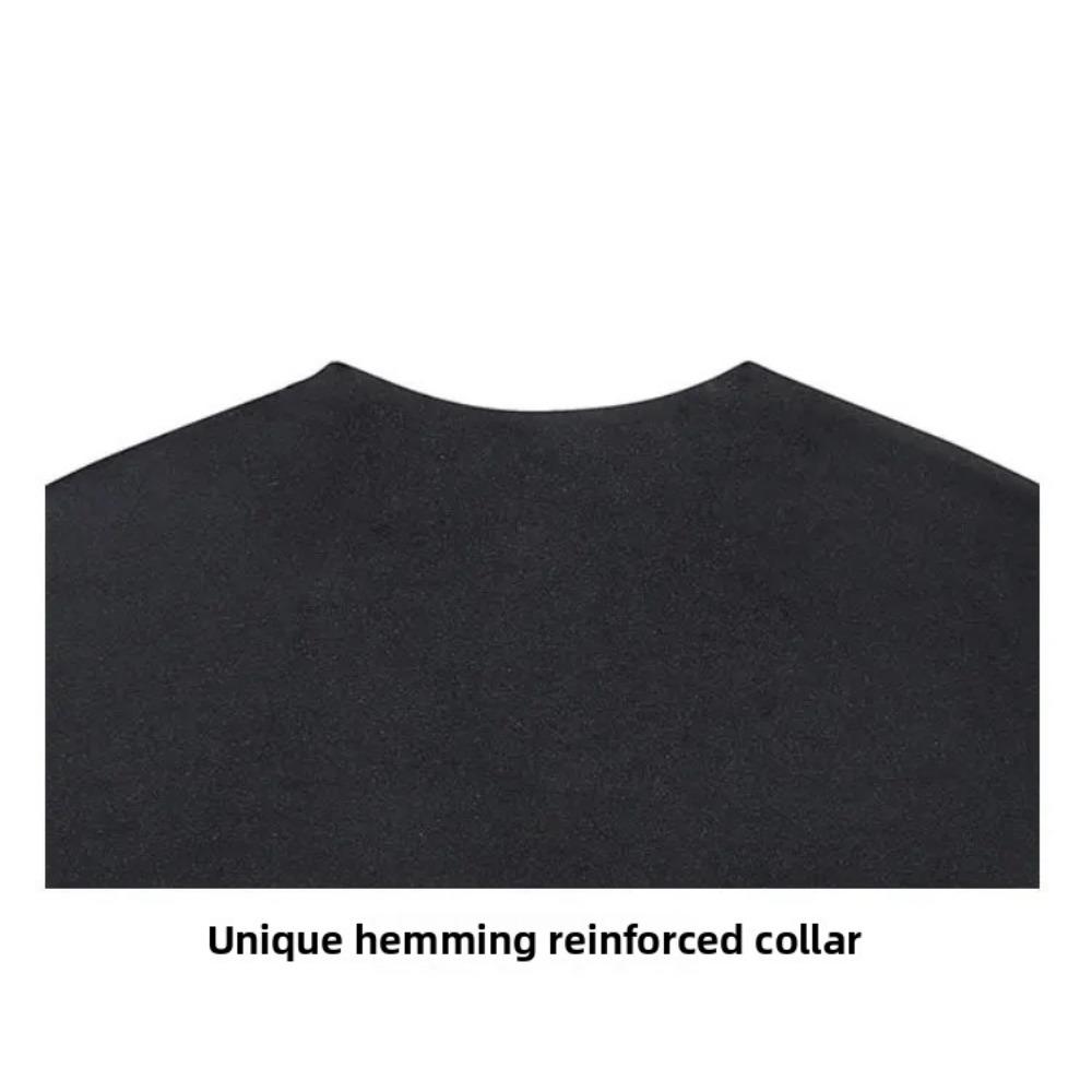 Loose Casual Short Sleeve American Style Men's T-shirt for Teenagers Summer Streetwear Couple Print Comfortable Breathable