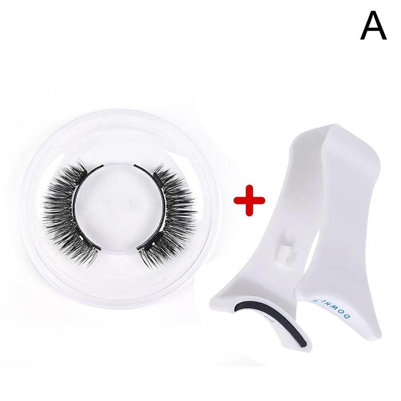 1PC Magnetic Eyelashes Handmade 3D Natural Magnetic False Eyelashes Reusable Magnetic Eyelashes Tweezers Set 2024 New