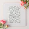 Polymer Clay Watercolor Transfer Paper Engraving Printing Modeling Decorative Paper Soft Pottery Earrings Jewelry Coloring Tools