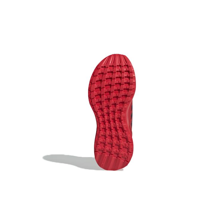 adidas Rapidarun Spider Man K Non Slip Lightweight Mid Top Kids' Running Shoes Red Black Kids' G27557