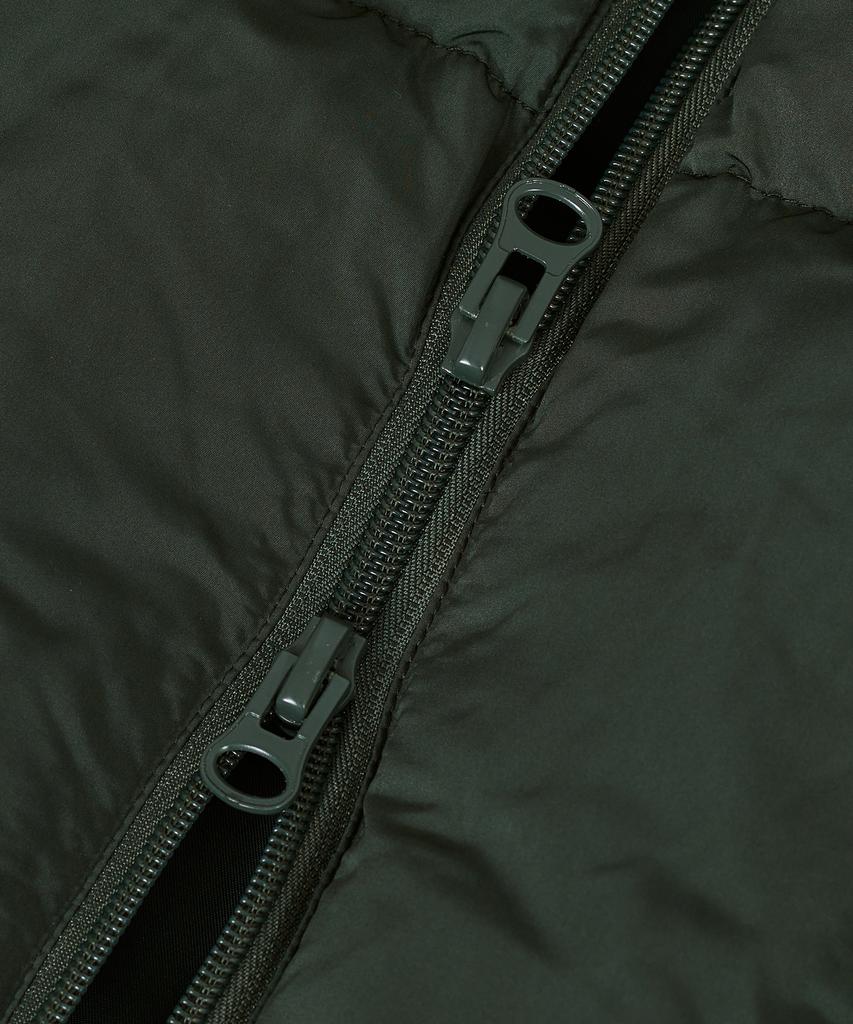 Standarderror 87-Stan022 Essential 2-Way Detachable Hooded Padded Vest Deep Green
