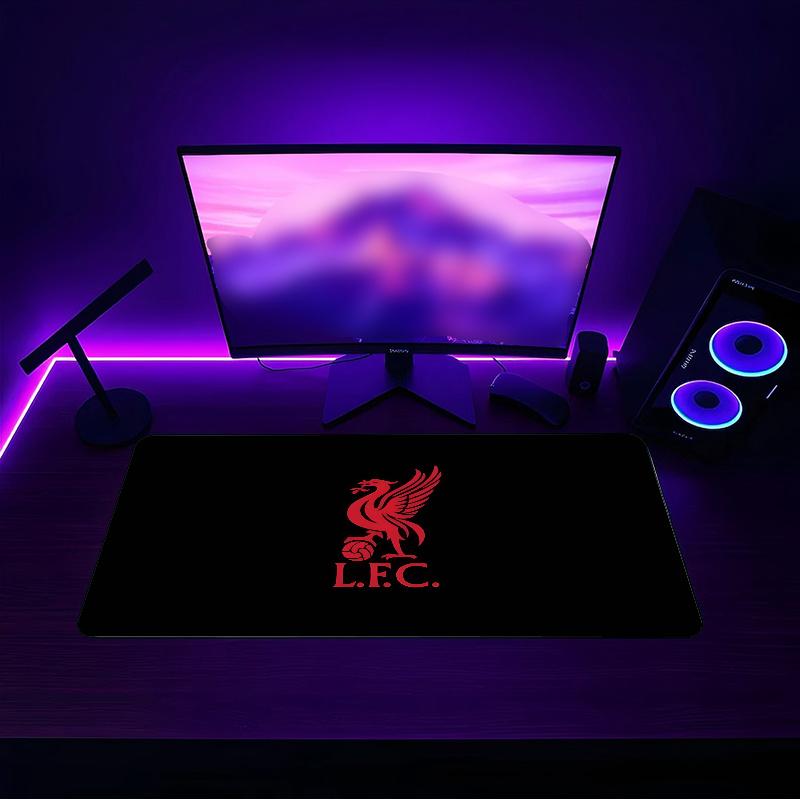 Liverpool (49) Mauspad mit rutschfester Gummibasis, geeignet für Heimbüros und ein ideales Geschenk für Gamer