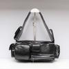High Quality Superbuse Shoulder Bag With Large Capacity Multifunctional Pockets Locomotive Toe Cover Layer Cowhide Armpit