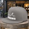 PC BOXING Print Baseballkappe für Verstellbare Snapback Flachschirmmütze mit BOXING-Thema Leicht Geeignet für Golf Reisen