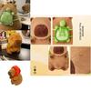 Adorable Capybara Plush Toy Pp Cotton Stuffed Animal Short Plush Water Rat Category 45cm