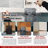 Versatile Cabinet Door Mounting Jig Cabinet Door Installation Positioner with Adjustable Handle