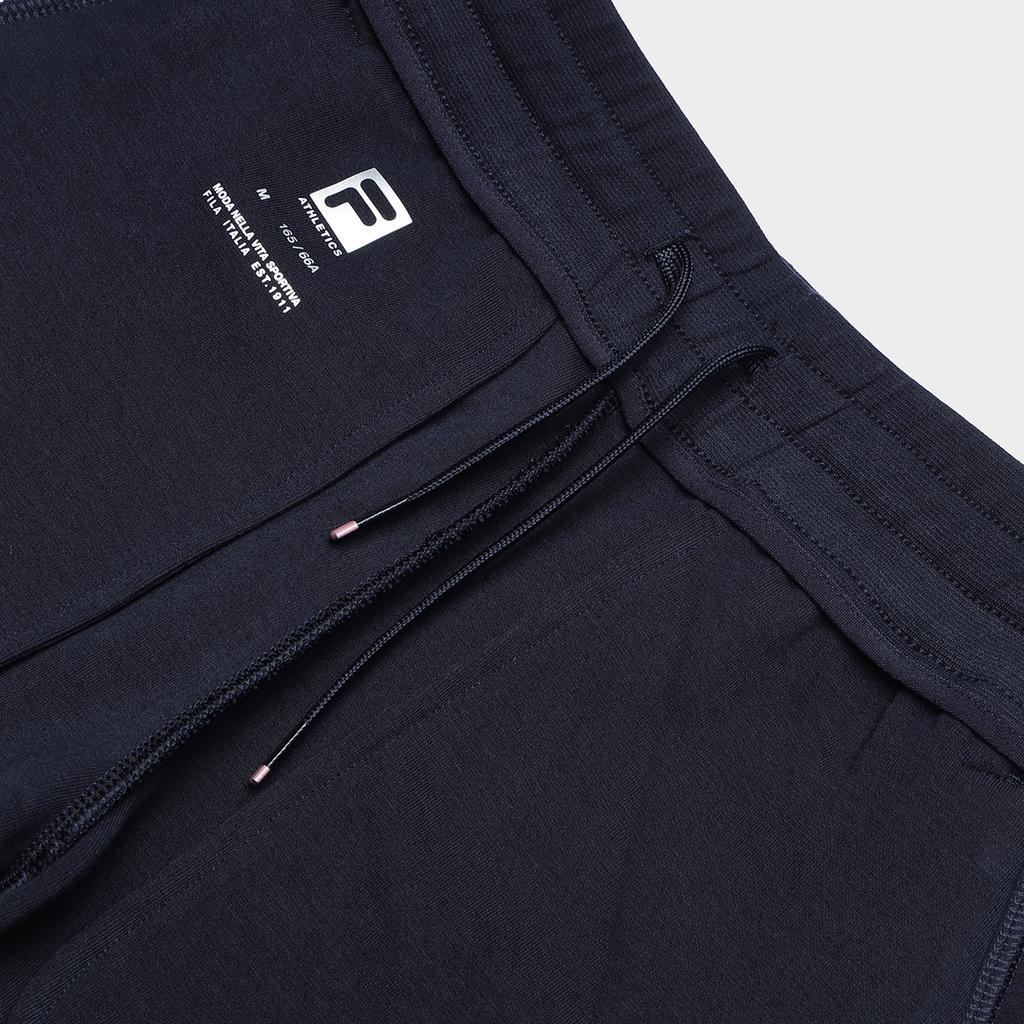 Fila Solid Color Straight Leg Fitness Knitted Sports Pants Women Bottoms Royal-Blue A61W341621A-NV