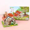 3D Foam Puzzle Set Childrens Building Toy Creative Diy Craft Educational Activity Kit for Kids 3-6Years Small Blocks Gift