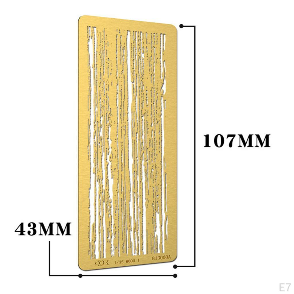 Hantverksmålningsverktyg Schablonmallar Spray /35 Tankmodeller Airbrush Dekorering