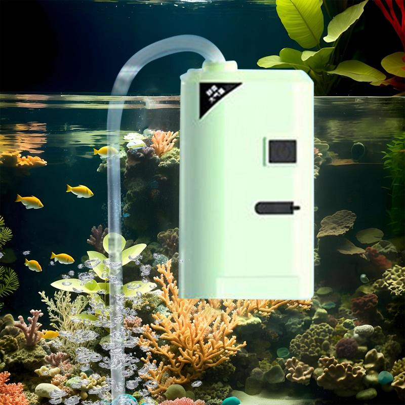 Luftpumpe Aquarium Tragbar Leise USB Fischbeckenpumpe Fischerei Belüfter Für Aquakultur Pflanzen Pool Hydroponik Reptilien Teich Garnelen