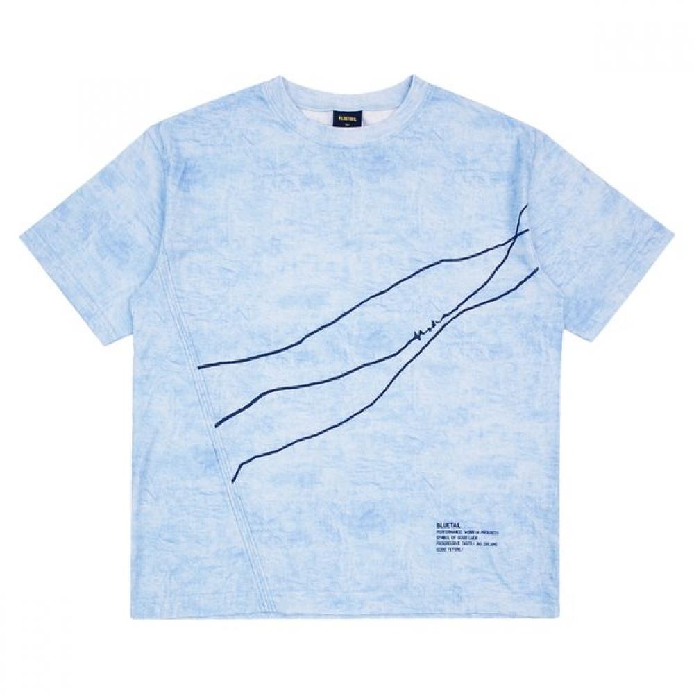 

BlueTail Sky Blue ShorT Sleeve T shirT azc3Ts03sb 160