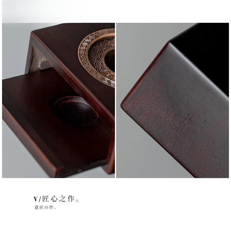Antique Bamboo Warm Tea Table Heating Warm Tea Stove Base Household Japanese Flavoring Device Frying Baking Baking Tools