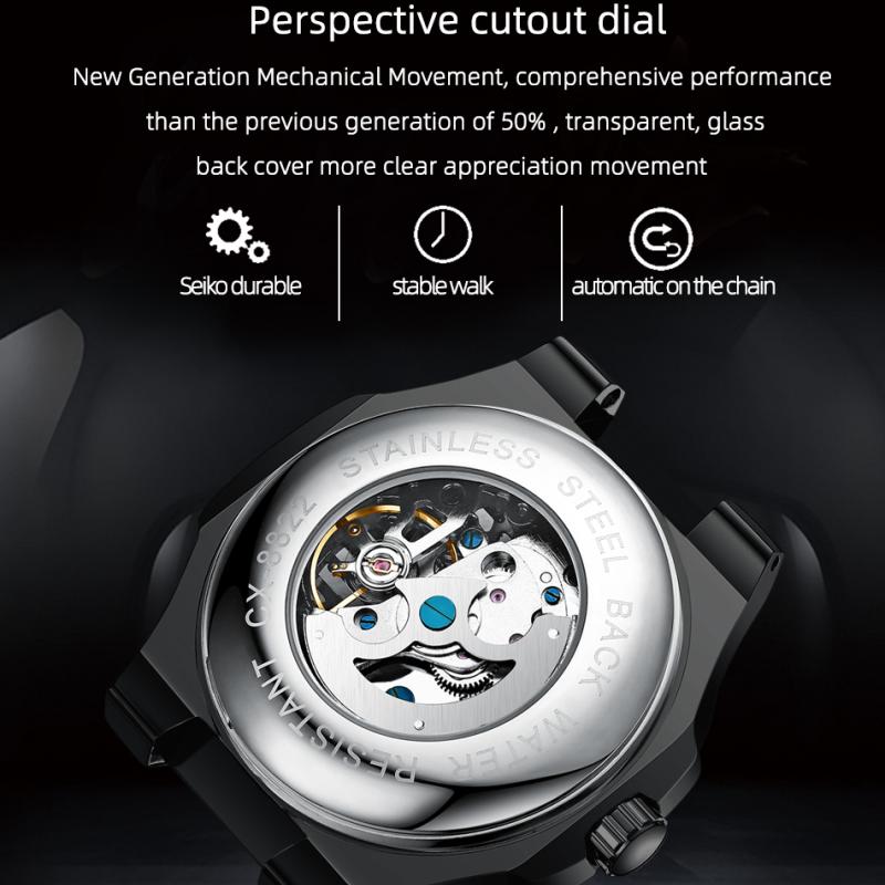 Automatikuhr Stylische Mämänner Uhren Automatische Mechanische