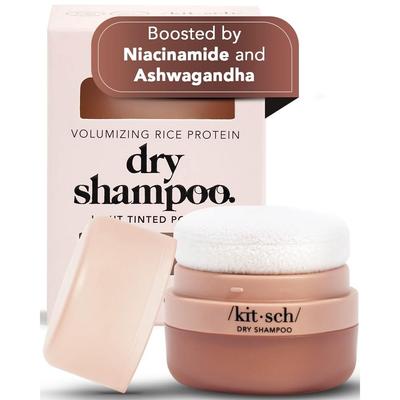 Kitsch Shampoo Secco in Polvere con Proteine del Riso per Donne e Uomini - Volumizzante Senza Profumo Bianco, Leggero